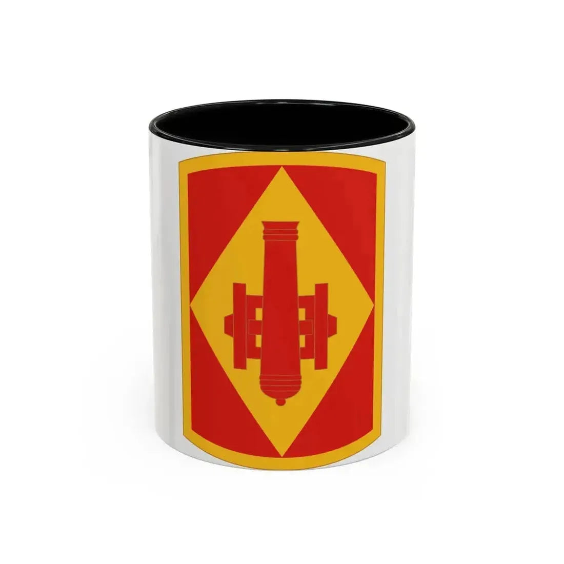 75th Field Artillery Brigade (U.S. Army) Accent Coffee Mug 11oz Black - Go Mug Yourself