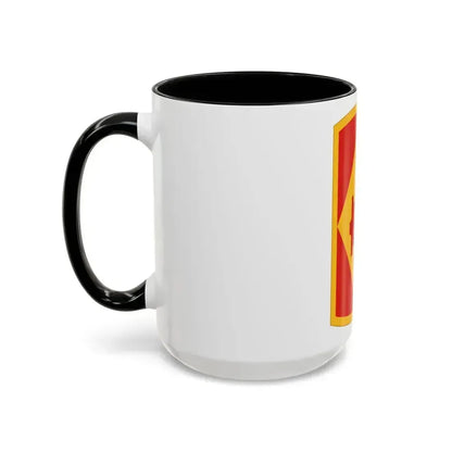 75th Field Artillery Brigade (U.S. Army) Accent Coffee Mug - Go Mug Yourself