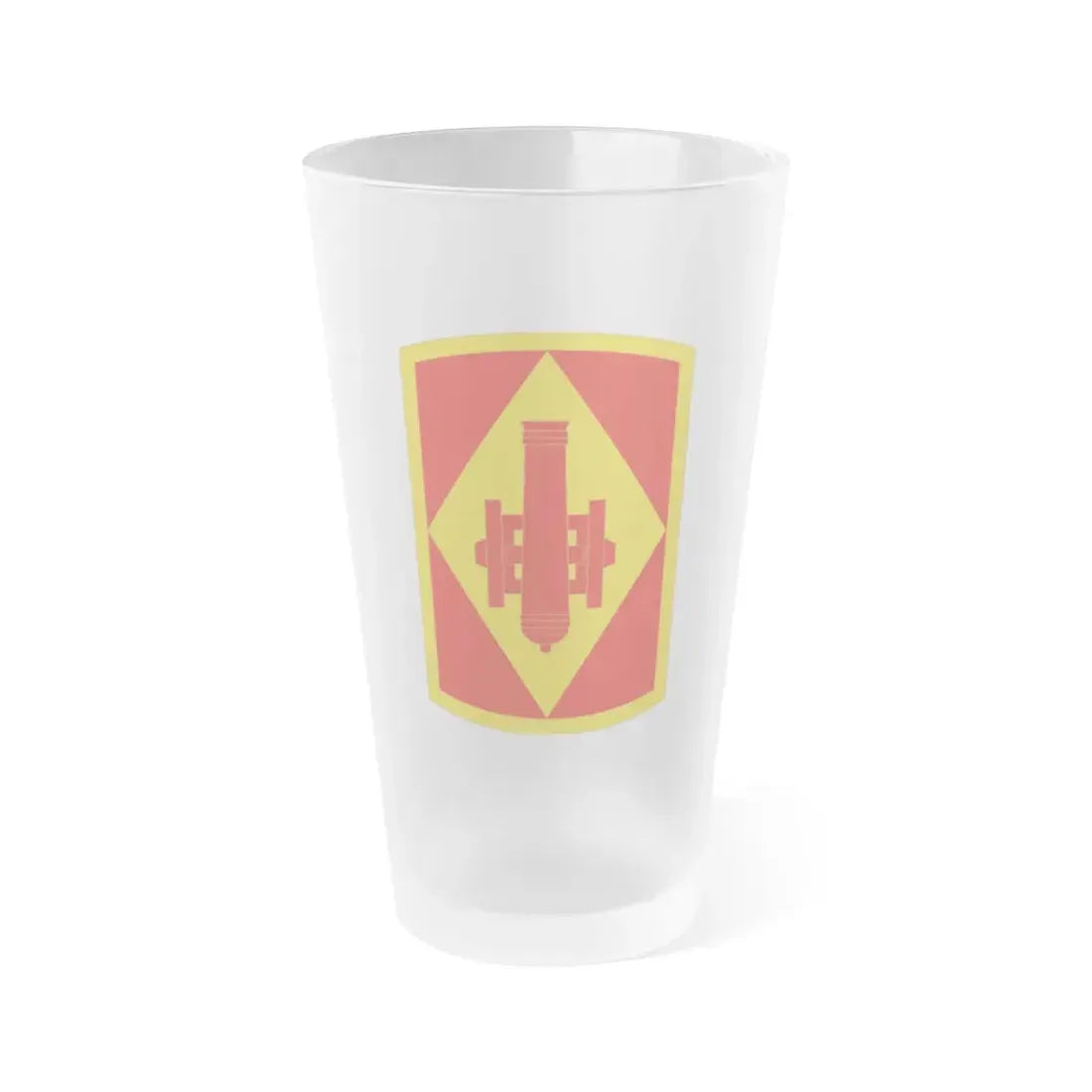 75th Field Artillery Brigade (U.S. Army) Frosted Pint Glass 16oz Default Title - Go Mug Yourself