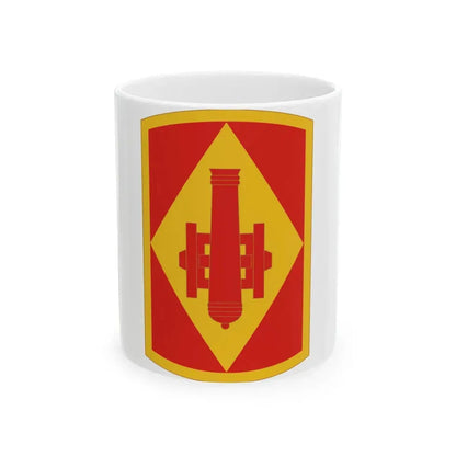 75th Field Artillery Brigade (U.S. Army) White Coffee Mug 11oz - Go Mug Yourself
