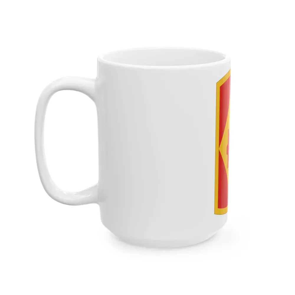 75th Field Artillery Brigade (U.S. Army) White Coffee Mug - Go Mug Yourself