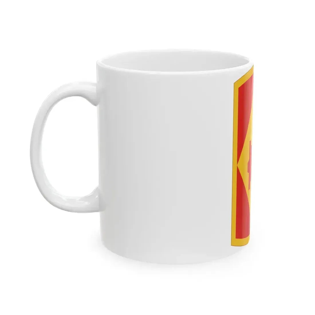 75th Field Artillery Brigade (U.S. Army) White Coffee Mug - Go Mug Yourself