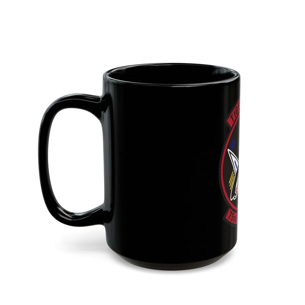 75th Fighter Squadron (U.S. Air Force) Black Coffee Mug-Go Mug Yourself