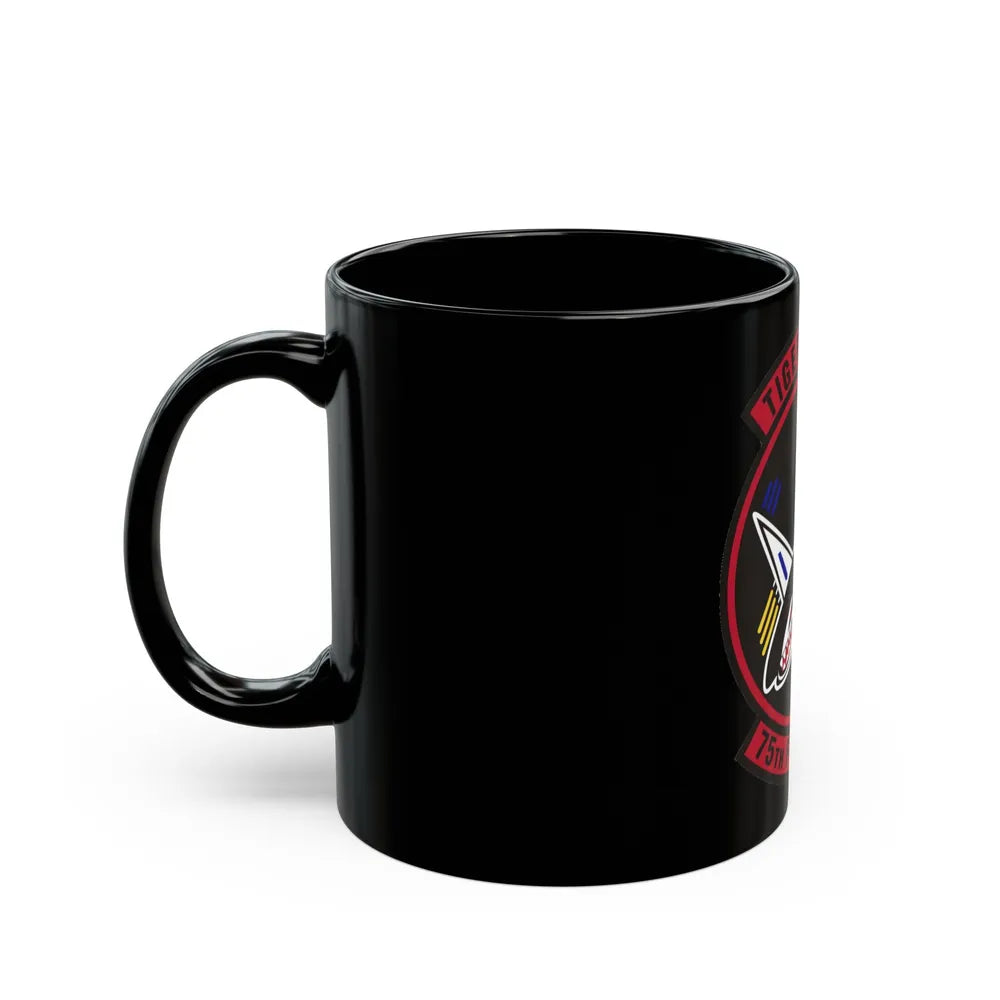 75th Fighter Squadron (U.S. Air Force) Black Coffee Mug-Go Mug Yourself