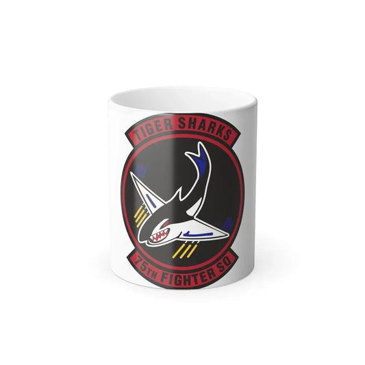 75th Fighter Squadron (U.S. Air Force) Color Changing Coffee Mug 11oz - Go Mug Yourself