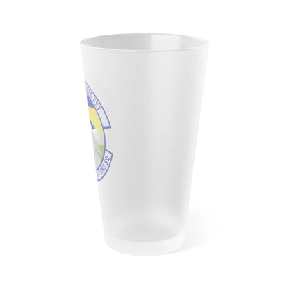 75th Medical Operations Squadron (U.S. Air Force) Frosted Pint Glass 16oz-Go Mug Yourself