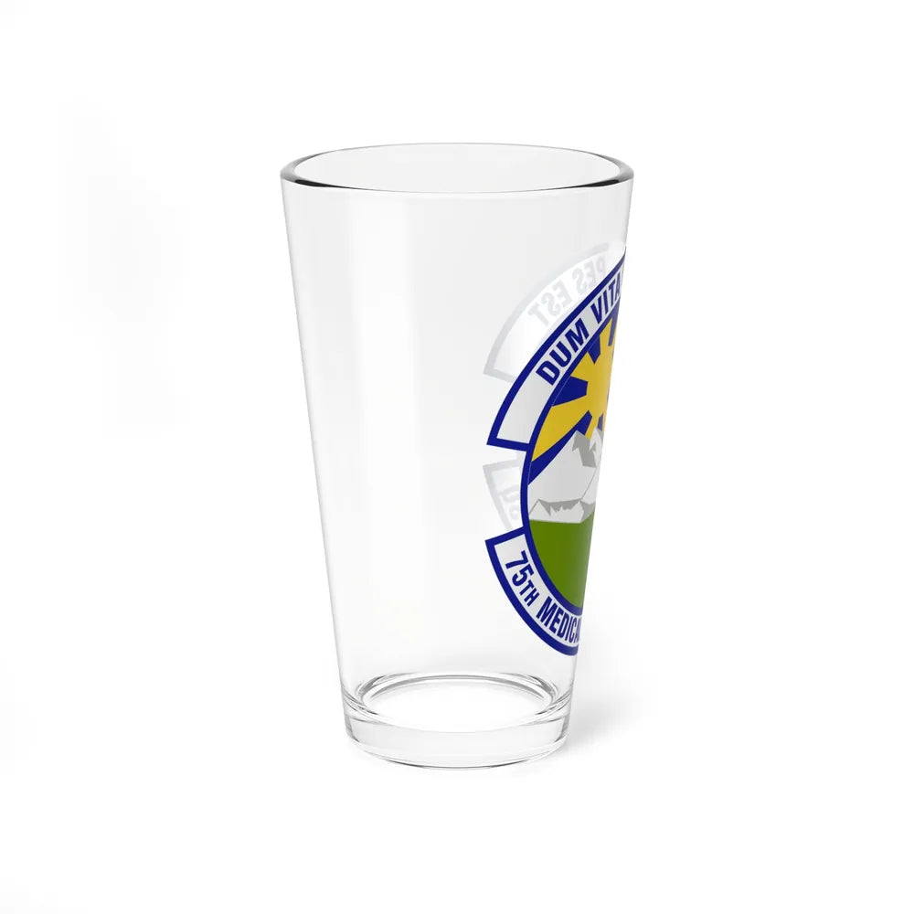 75th Medical Operations Squadron (U.S. Air Force) Pint Glass 16oz-Go Mug Yourself