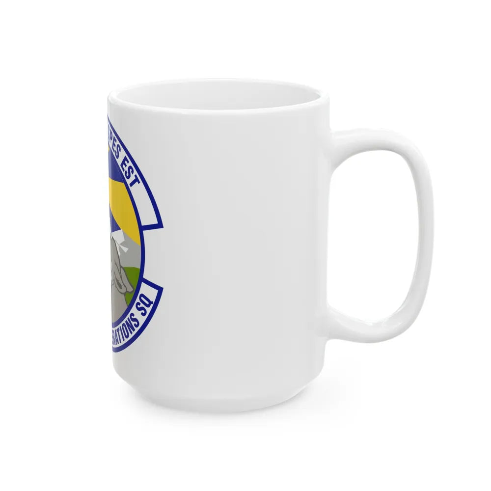 75th Medical Operations Squadron (U.S. Air Force) White Coffee Mug-Go Mug Yourself