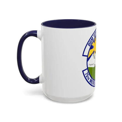 75th Medical Operations Squadron (U.S. Air Force) Accent Coffee Mug - Go Mug Yourself