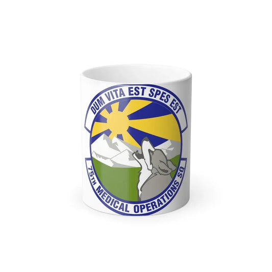 75th Medical Operations Squadron (U.S. Air Force) Color Changing Mug 11oz - Go Mug Yourself