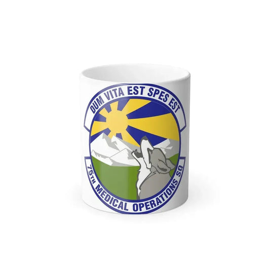 75th Medical Operations Squadron (U.S. Air Force) Color Changing Mug 11oz - Go Mug Yourself