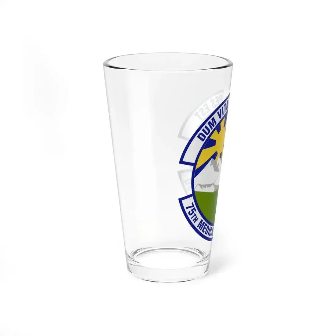 75th Medical Operations Squadron (U.S. Air Force) Pint Glass 16oz - Go Mug Yourself
