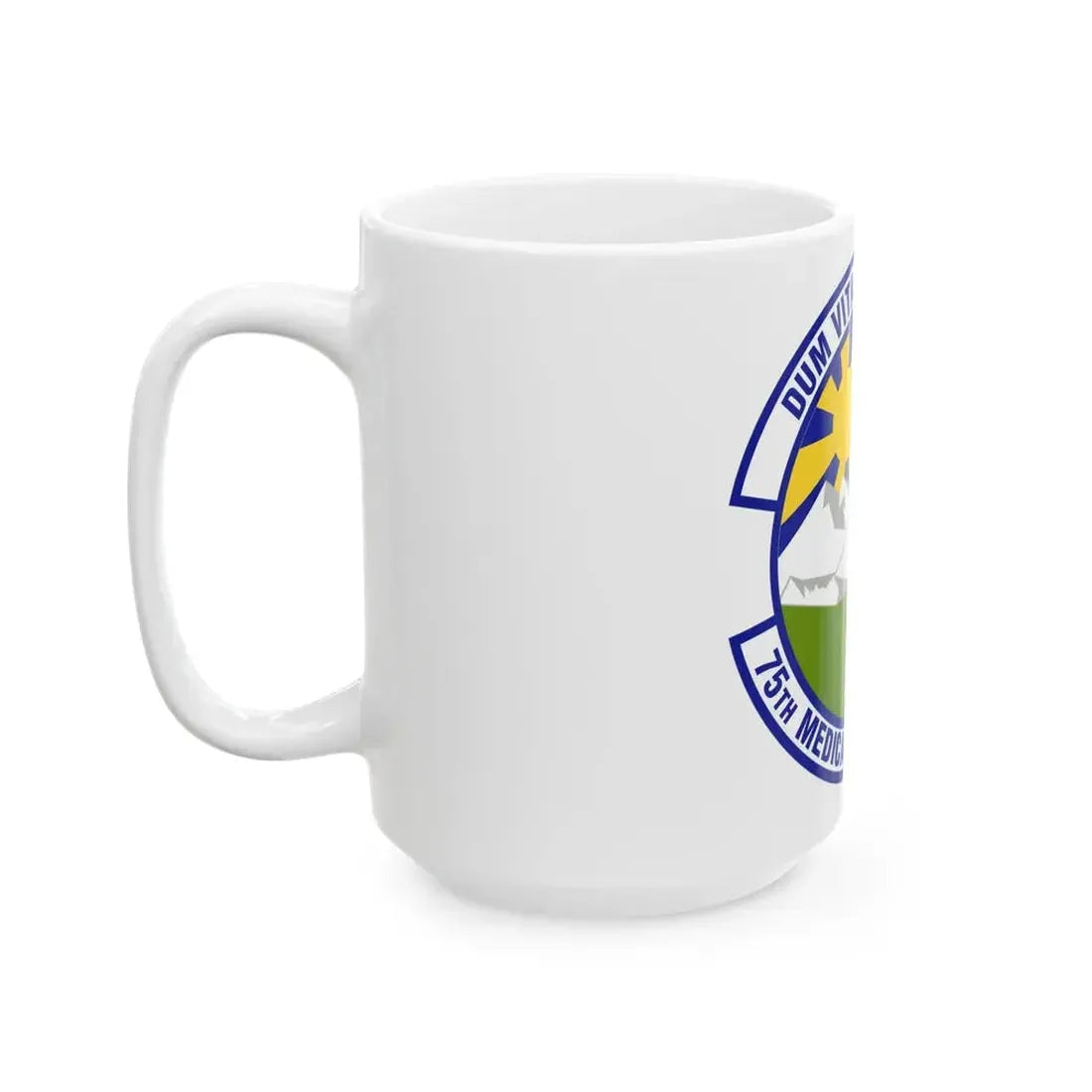 75th Medical Operations Squadron (U.S. Air Force) White Coffee Mug - Go Mug Yourself