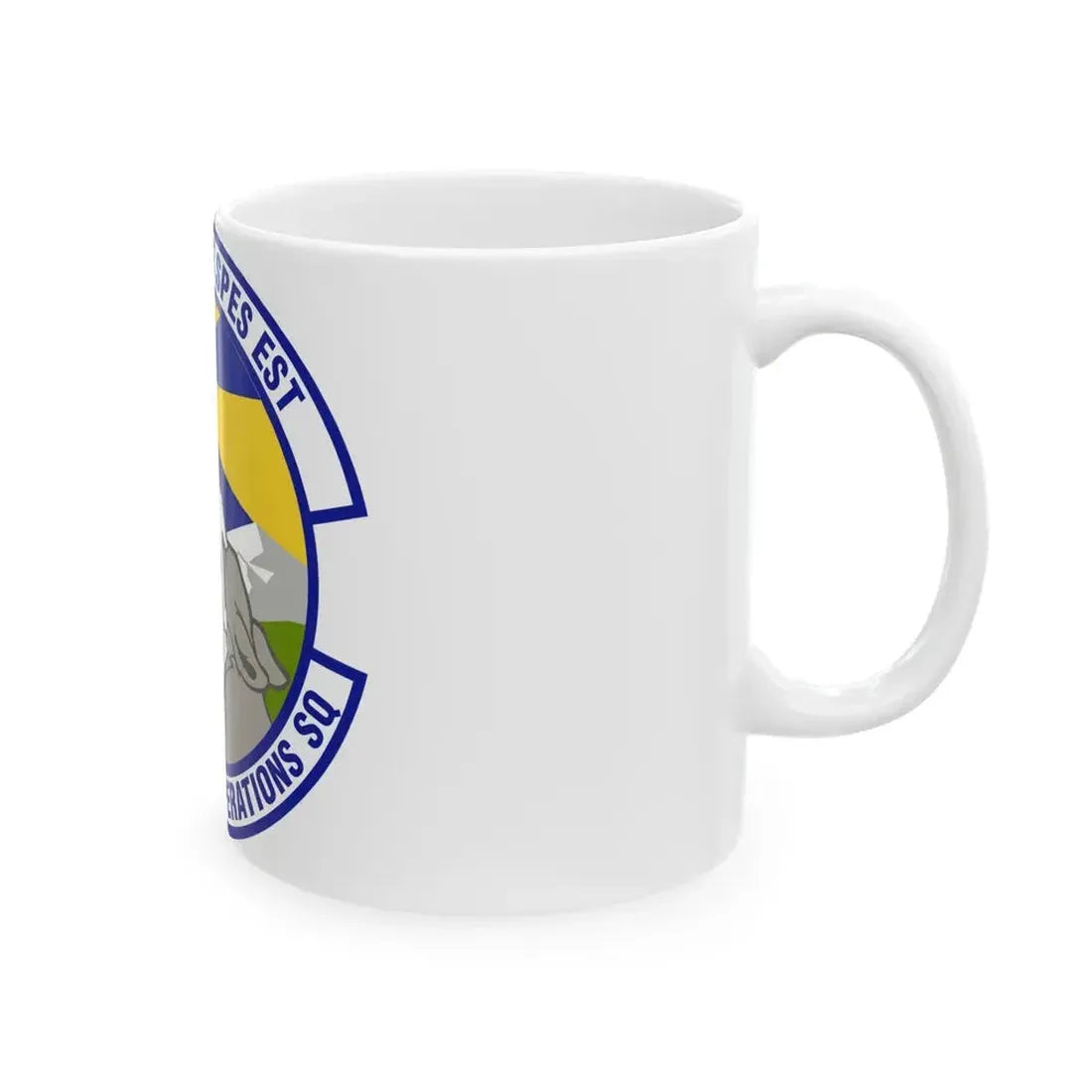 75th Medical Operations Squadron (U.S. Air Force) White Coffee Mug - Go Mug Yourself