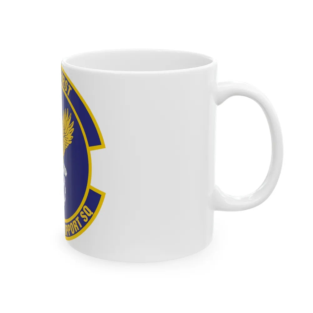 75th Mission Support Squadron (U.S. Air Force) White Coffee Mug-Go Mug Yourself