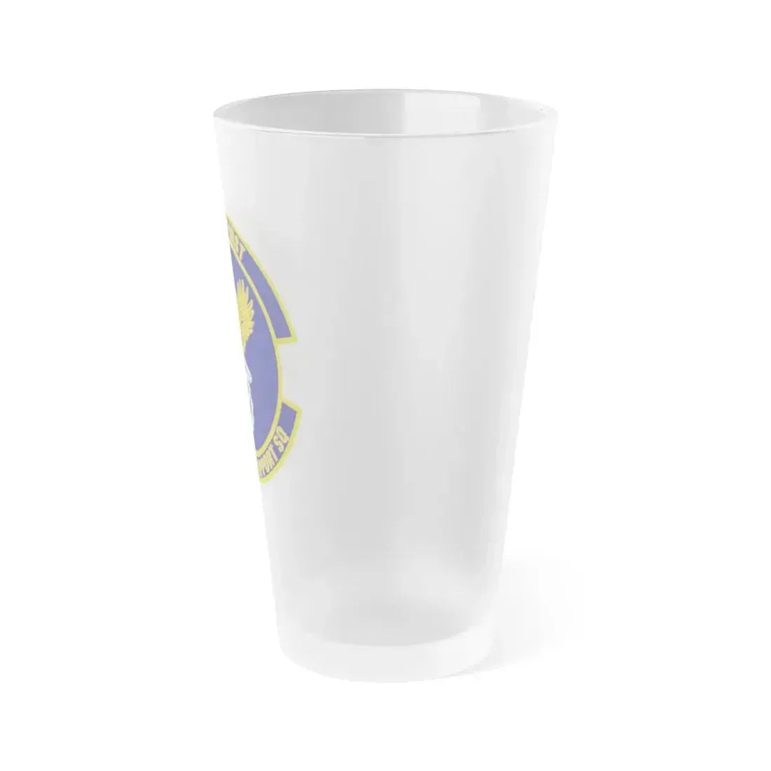 75th Mission Support Squadron (U.S. Air Force) Frosted Pint Glass 16oz - Go Mug Yourself