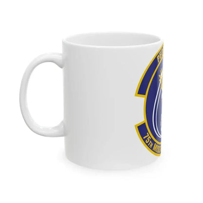 75th Mission Support Squadron (U.S. Air Force) White Coffee Mug - Go Mug Yourself