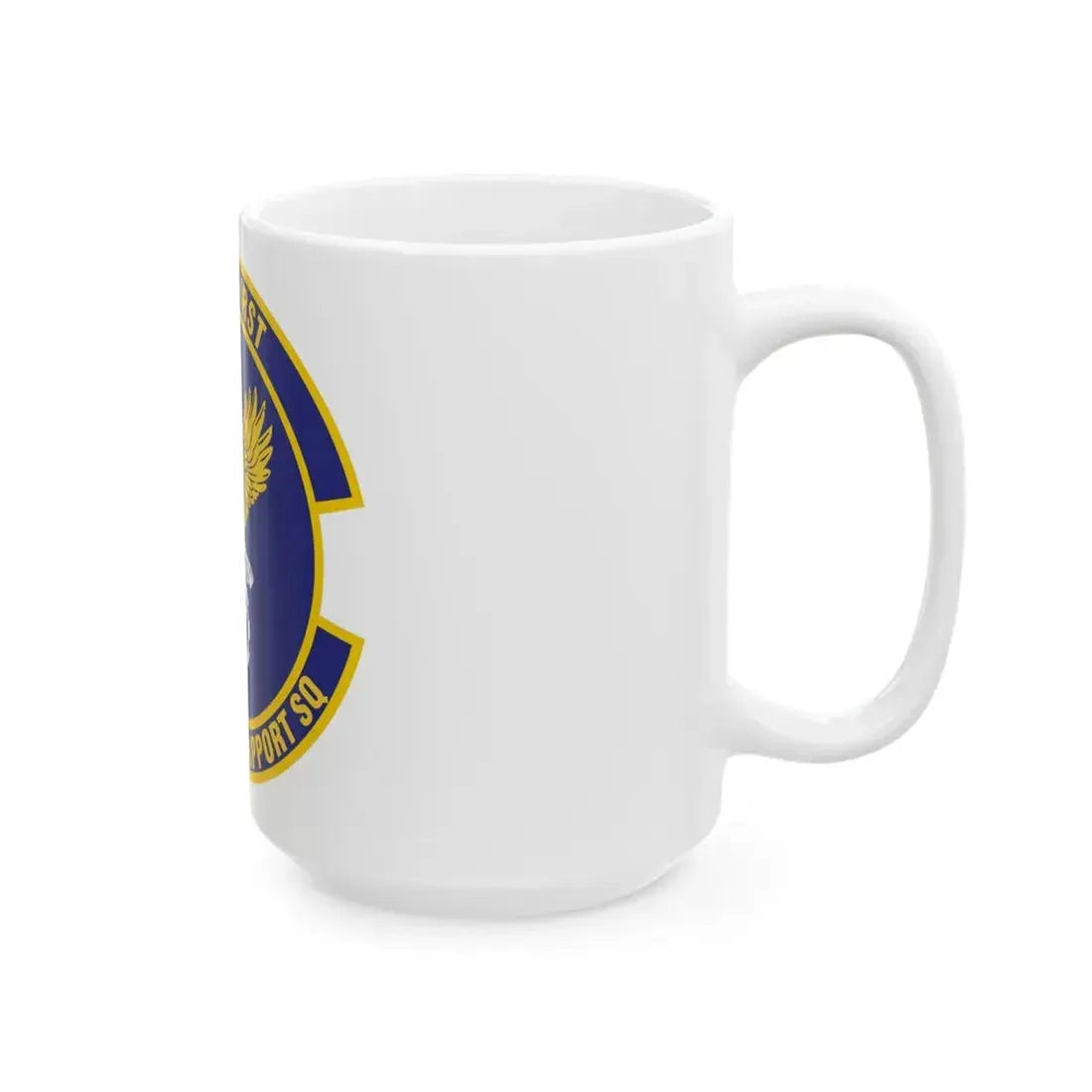 75th Mission Support Squadron (U.S. Air Force) White Coffee Mug - Go Mug Yourself