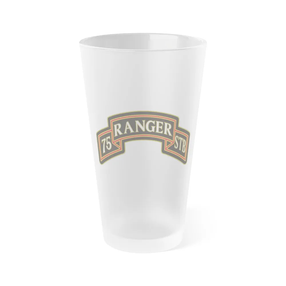 75th Ranger Regiment Regimental Reconnaissance Company (U.S. Army) Frosted Pint Glass 16oz-Go Mug Yourself