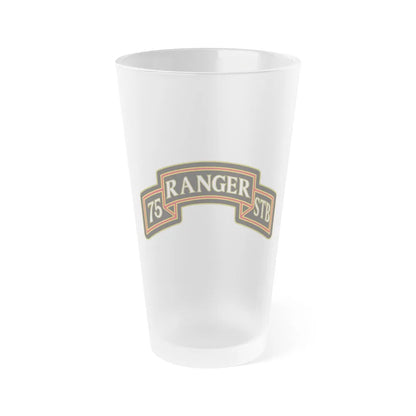 75th Ranger Regiment Regimental Reconnaissance Company (U.S. Army) Frosted Pint Glass 16oz-Go Mug Yourself