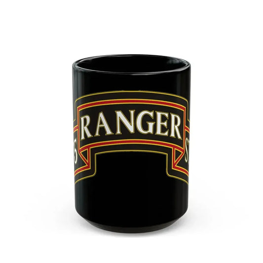 75th Ranger Regiment Regimental Reconnaissance Company (U.S. Army) Black Coffee Mug 15oz - Go Mug Yourself