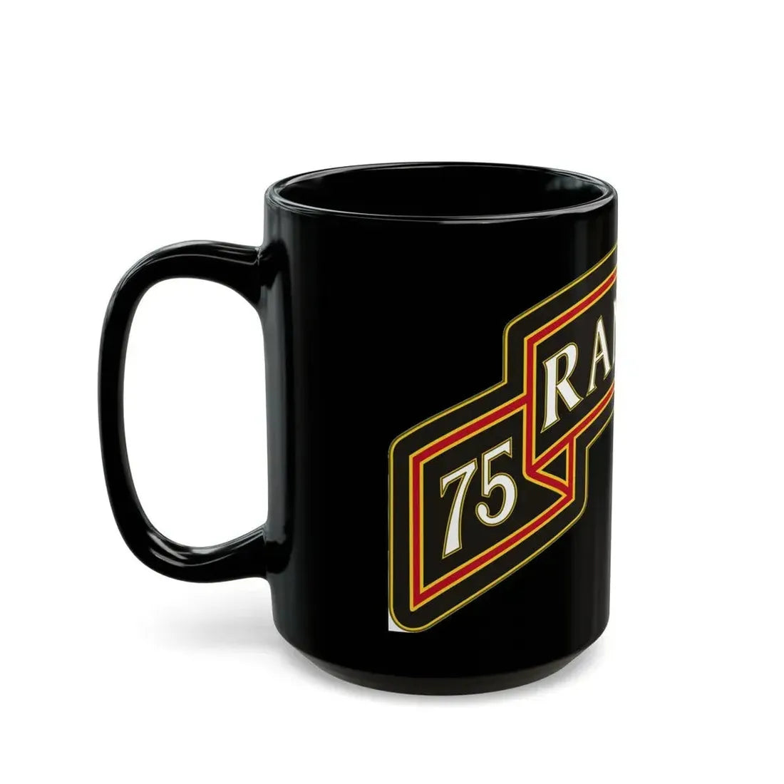 75th Ranger Regiment Regimental Reconnaissance Company (U.S. Army) Black Coffee Mug - Go Mug Yourself