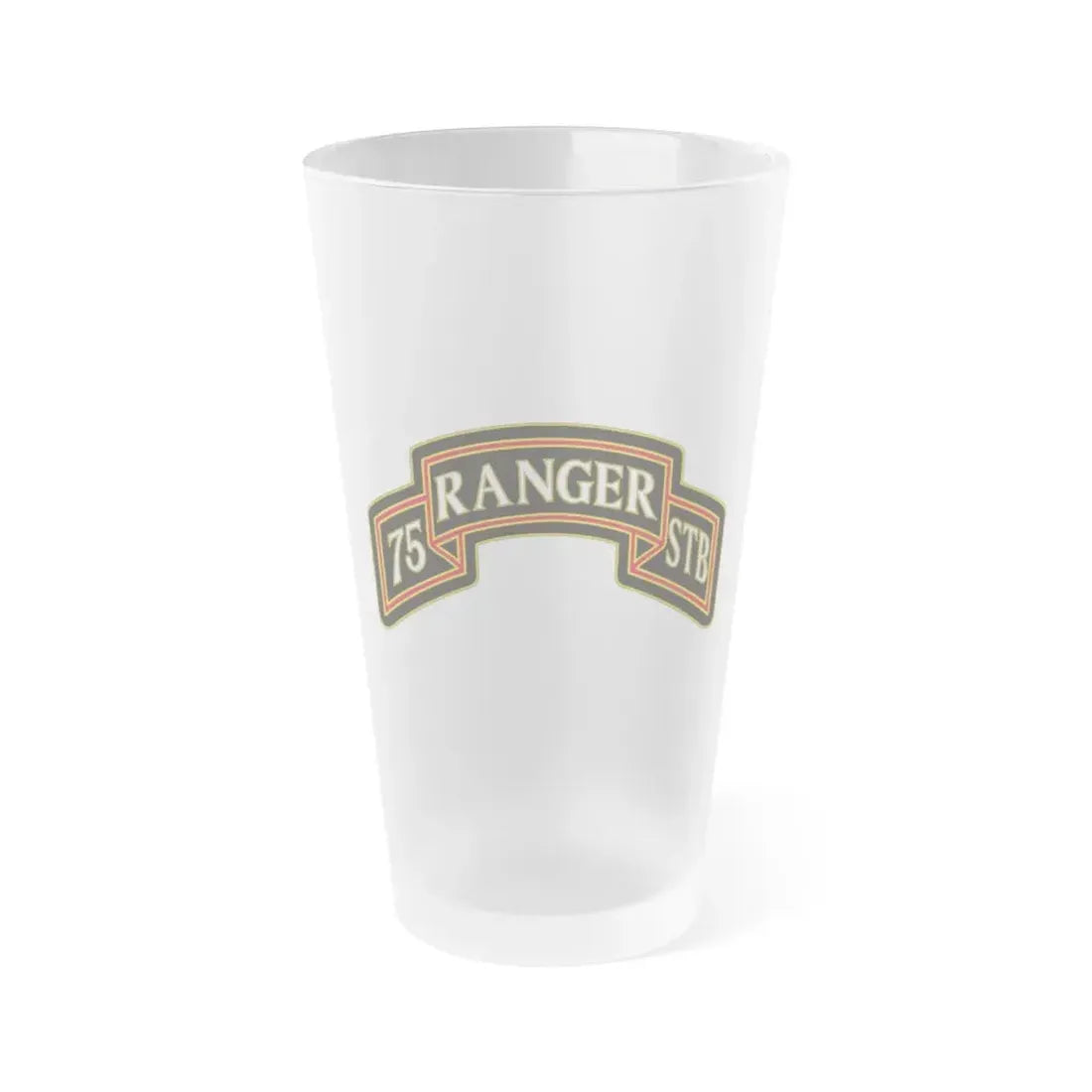 75th Ranger Regiment Regimental Reconnaissance Company (U.S. Army) Frosted Pint Glass 16oz Default Title - Go Mug Yourself