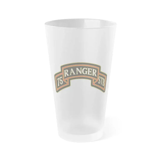 75th Ranger Regiment Regimental Reconnaissance Company (U.S. Army) Frosted Pint Glass 16oz Default Title - Go Mug Yourself