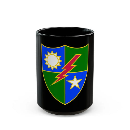 75th Ranger Regiment (U.S. Army) Black Coffee Mug-15oz-Go Mug Yourself