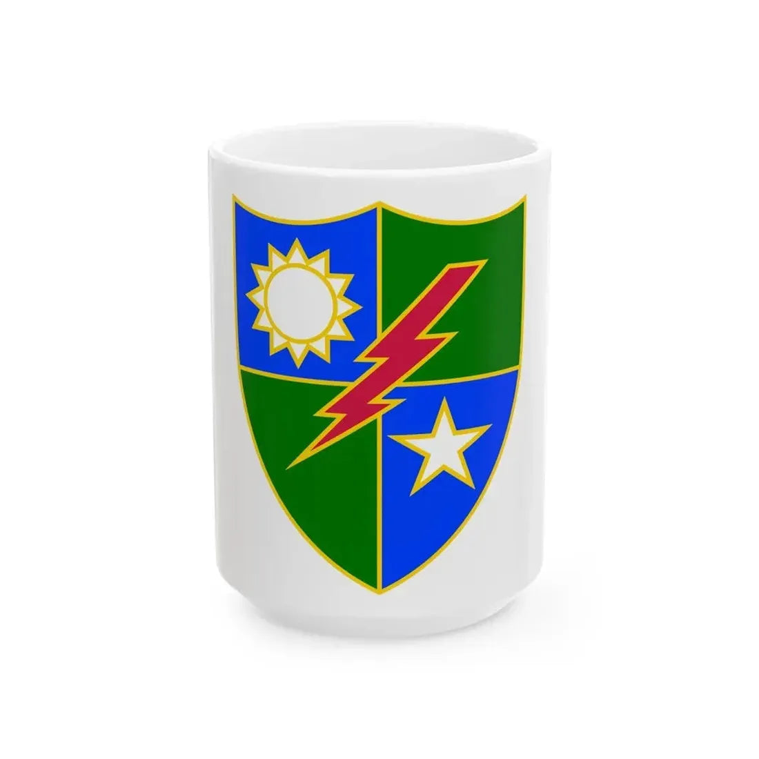 75th Ranger Regiment (U.S. Army) White Coffee Mug 15oz - Go Mug Yourself