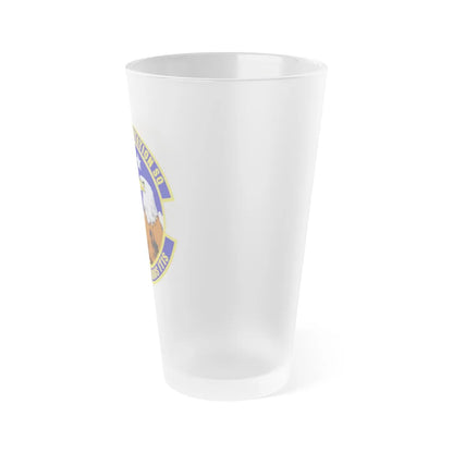 75th Transportation Squadron (U.S. Air Force) Frosted Pint Glass 16oz-Go Mug Yourself