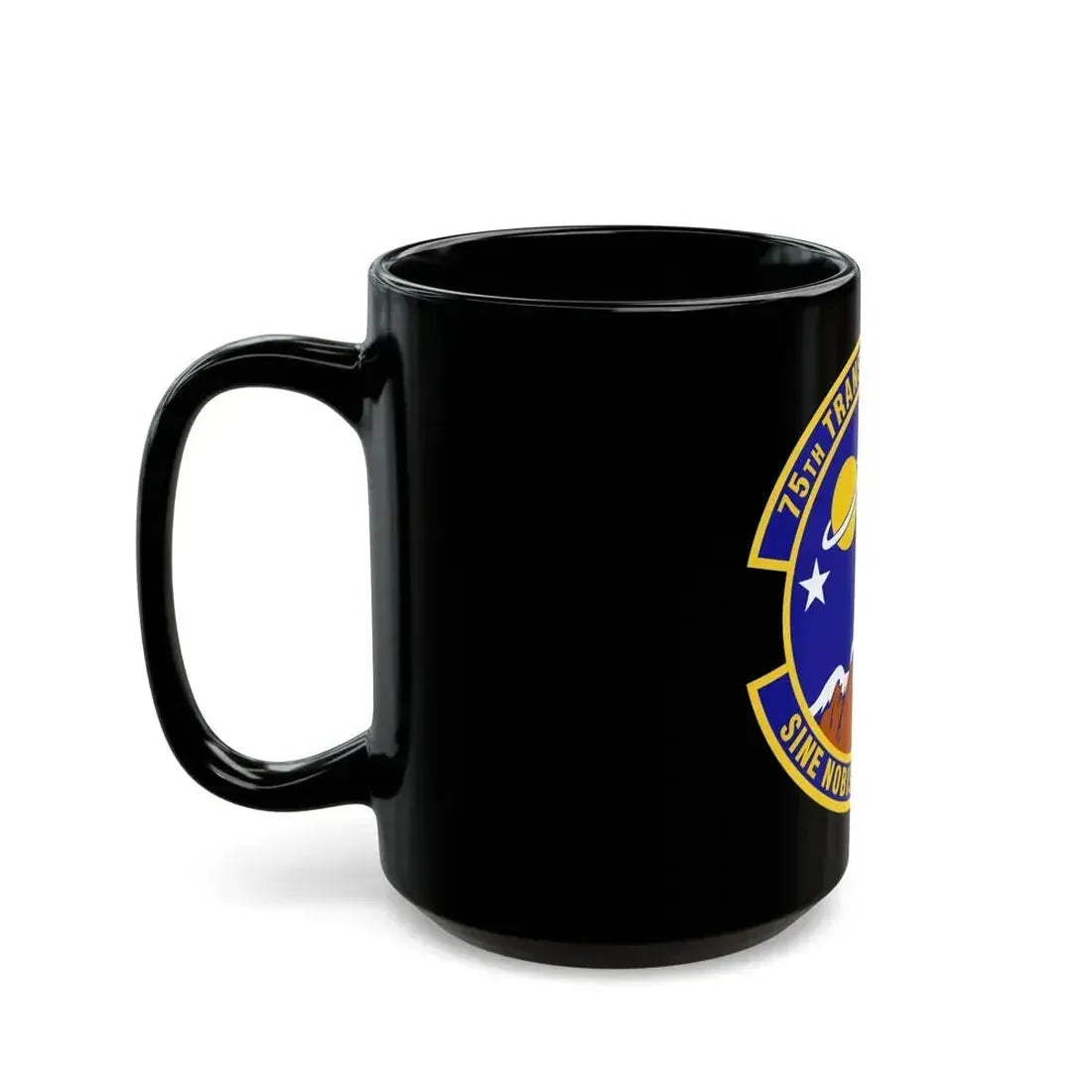 75th Transportation Squadron (U.S. Air Force) Black Coffee Mug - Go Mug Yourself