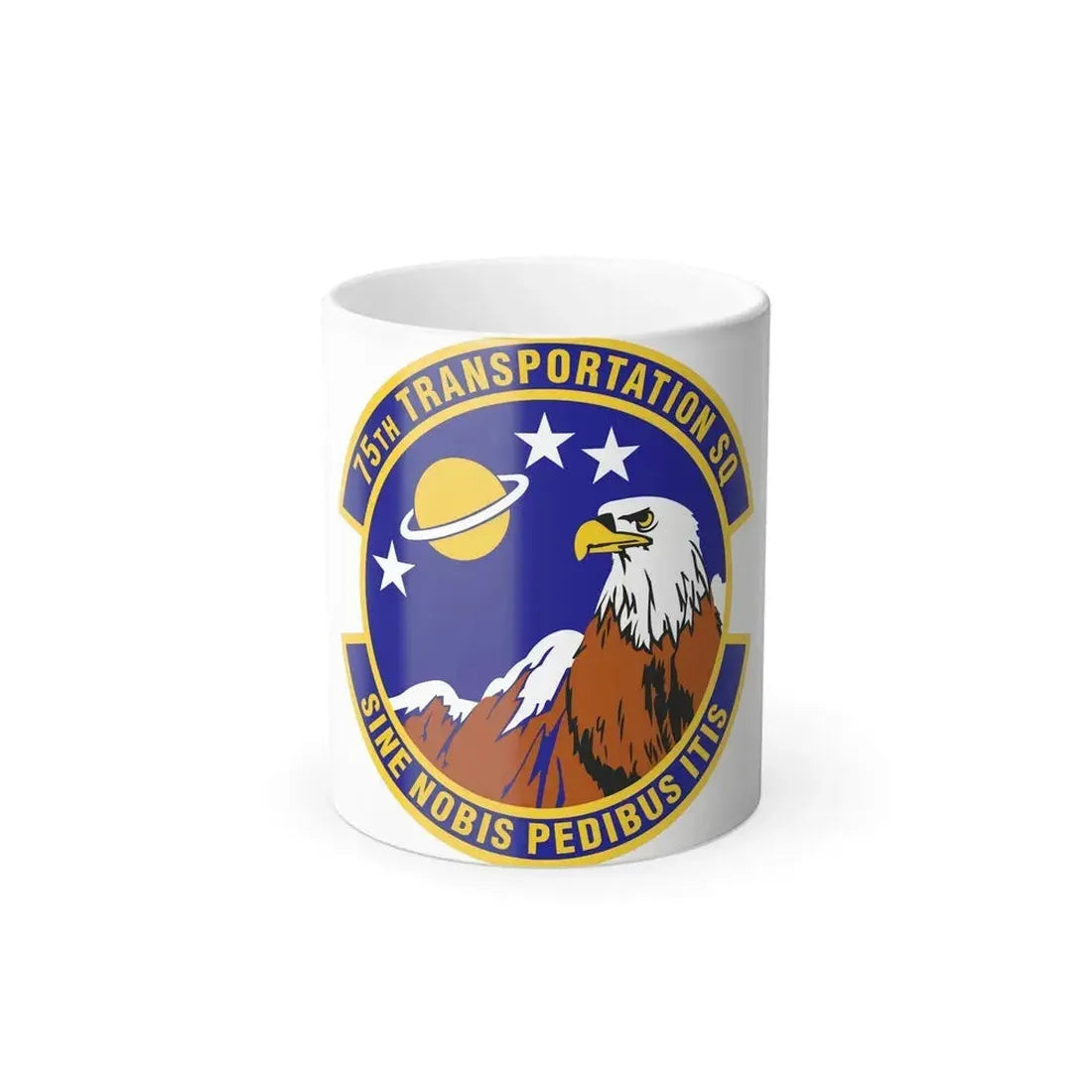 75th Transportation Squadron (U.S. Air Force) Color Changing Mug 11oz - Go Mug Yourself