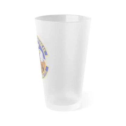 75th Transportation Squadron (U.S. Air Force) Frosted Pint Glass 16oz - Go Mug Yourself