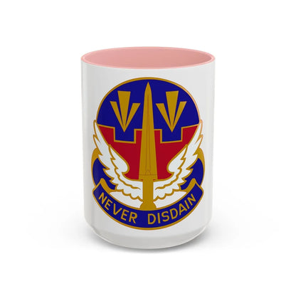 76 Aviation Group (U.S. Army) Accent Coffee Mug-15oz-Pink-Go Mug Yourself