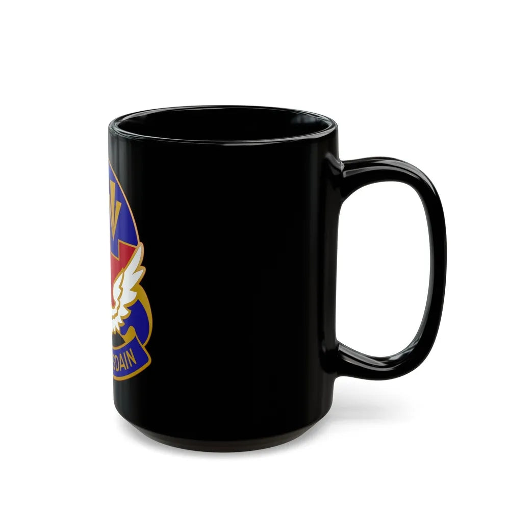 76 Aviation Group (U.S. Army) Black Coffee Mug-Go Mug Yourself