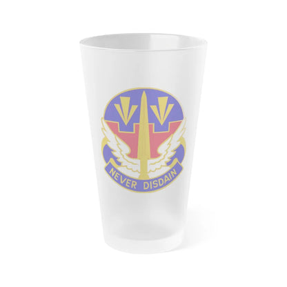 76 Aviation Group (U.S. Army) Frosted Pint Glass 16oz-Go Mug Yourself