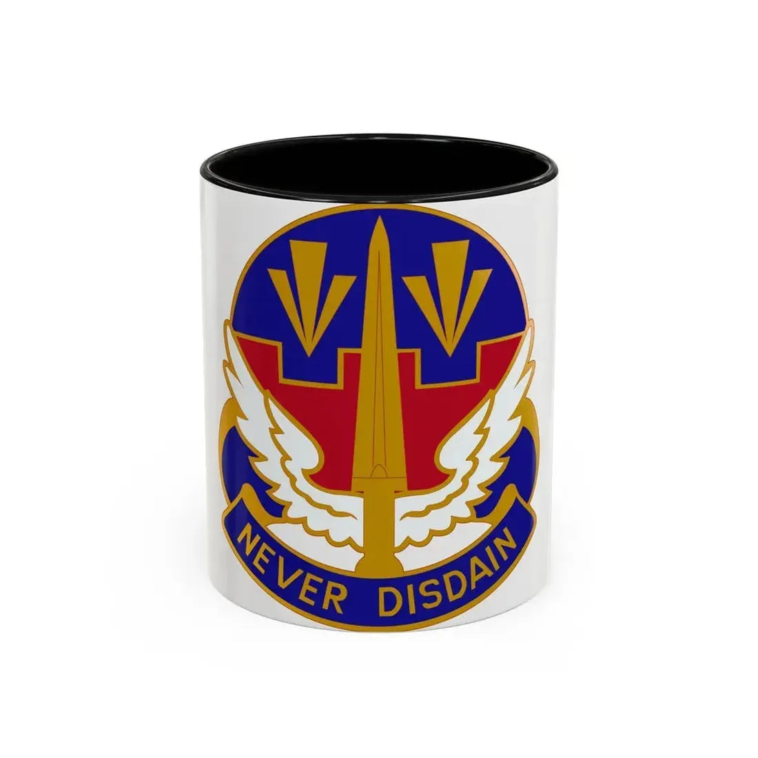 76 Aviation Group (U.S. Army) Accent Coffee Mug 11oz Black - Go Mug Yourself