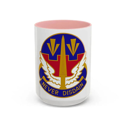 76 Aviation Group (U.S. Army) Accent Coffee Mug 15oz Pink - Go Mug Yourself
