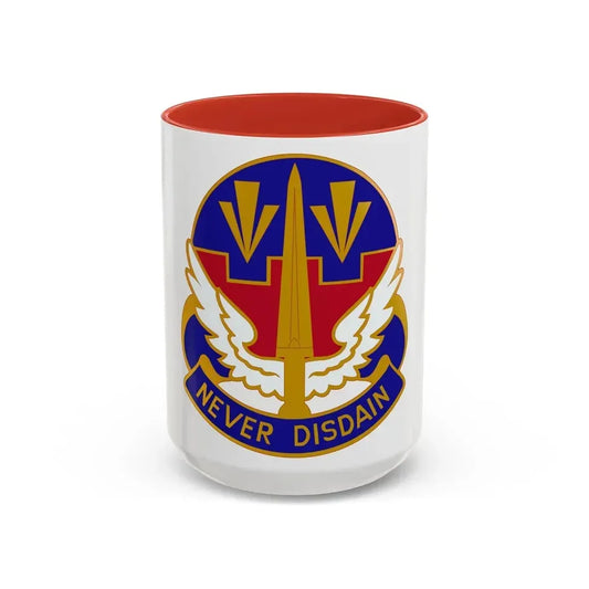 76 Aviation Group (U.S. Army) Accent Coffee Mug 15oz Red - Go Mug Yourself