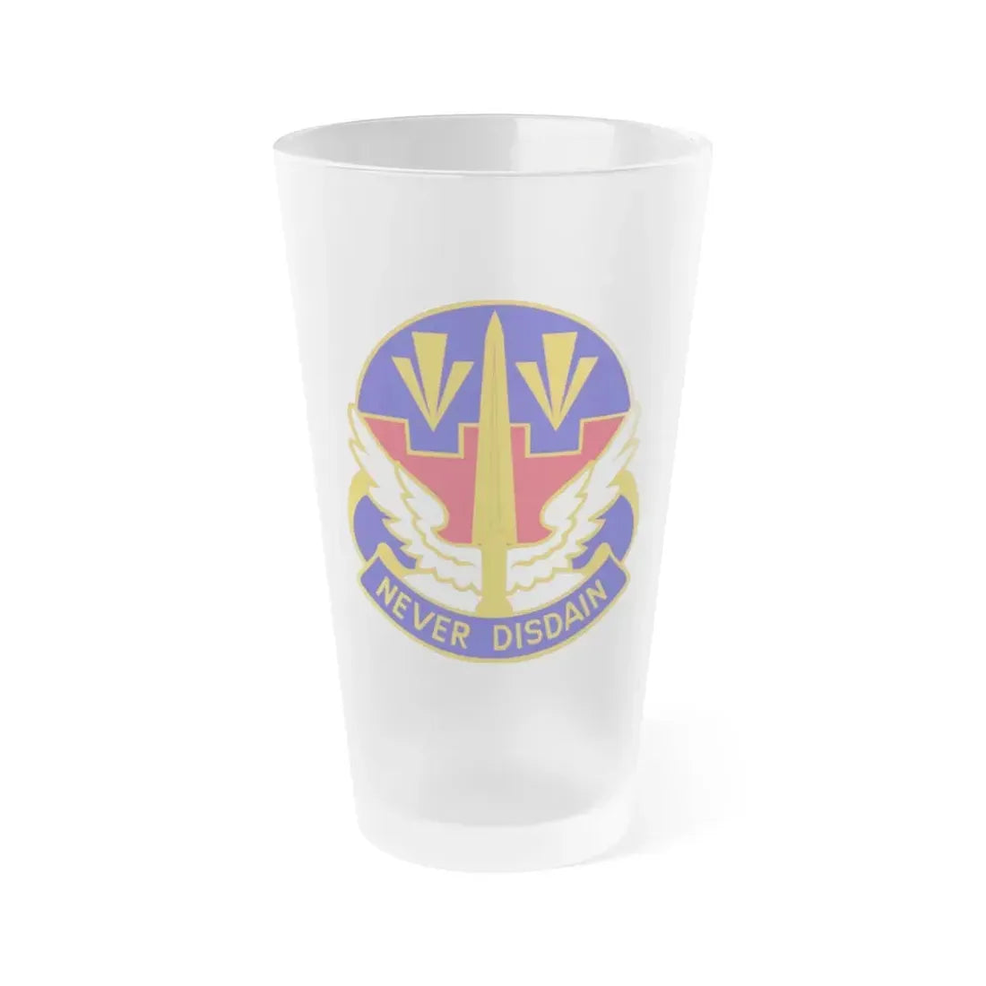 76 Aviation Group (U.S. Army) Frosted Pint Glass 16oz Default Title - Go Mug Yourself