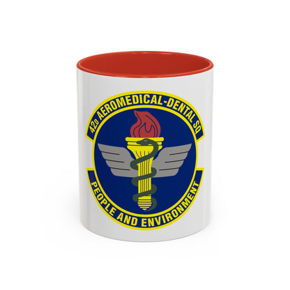 42d Aeromedical Dental Squadron (U.S. Air Force) Accent Coffee Mug