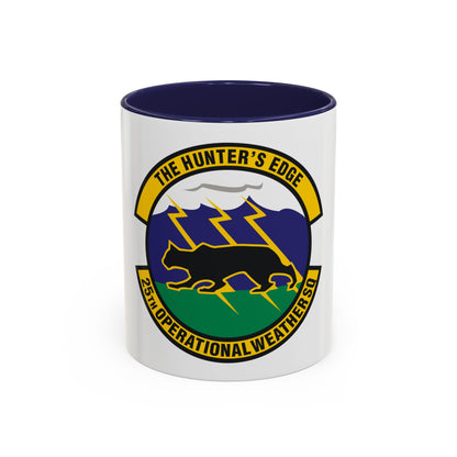 25th Operational Weather Squadron (U.S. Air Force) Accent Coffee Mug