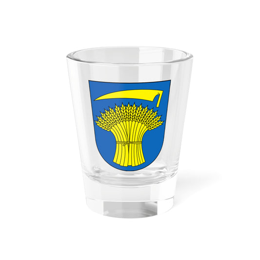 Hüntwangen-blazon (Switzerland) (Coat of Arms) Shot Glass 1.5oz