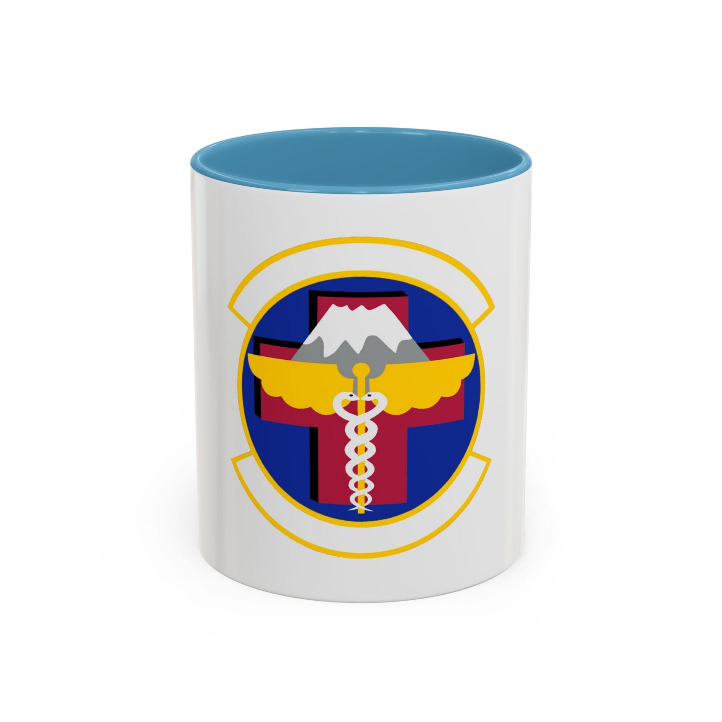 374 Healthcare Operations Squadron (U.S. Air Force) Accent Coffee Mug