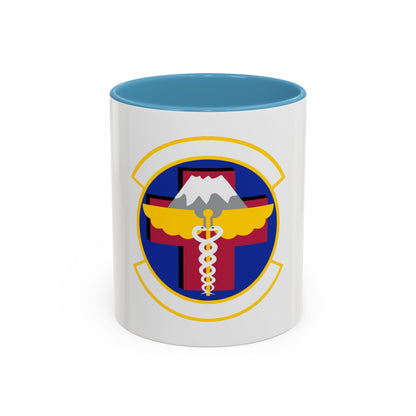 374 Healthcare Operations Squadron (U.S. Air Force) Accent Coffee Mug