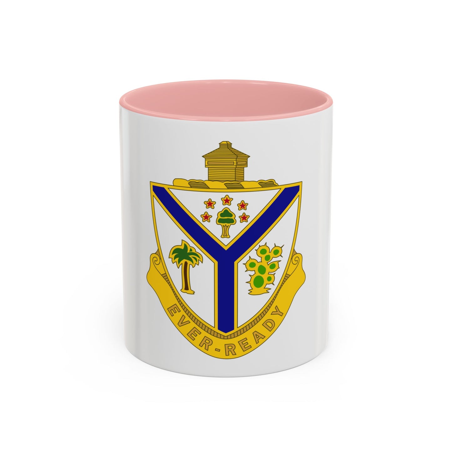 132nd Infantry Regiment (U.S. Army) Accent Coffee Mug