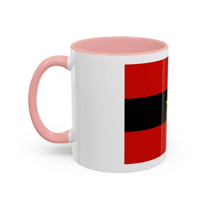 Civil Ensign of Albania 1945 to 1992 - Accent Coffee Mug