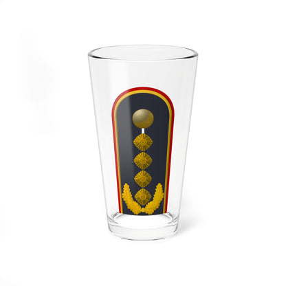 LD B 64 General (Military Rank) Pint Glass 16oz
