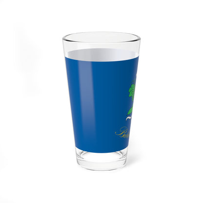 Flag of Balatoncsicso (Hungary) Pint Glass 16oz